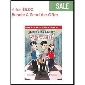 DC Comics Secret Hero Society: Study Hall of Justice Book Kids Youth Summer Read